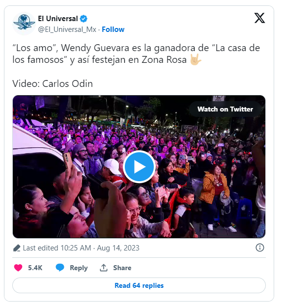 ¡Increíble sorpresa! La inesperada victoria de Wendy Guevara en "La Casa de los Famosos México" deja a todos impactados